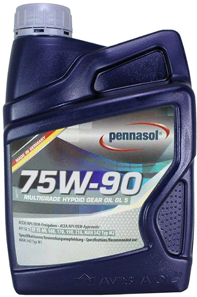 Олива трансмісійна PENNASOL Multigrade Hypoid Gear Oil GL5 SAE 75W-90 1 л